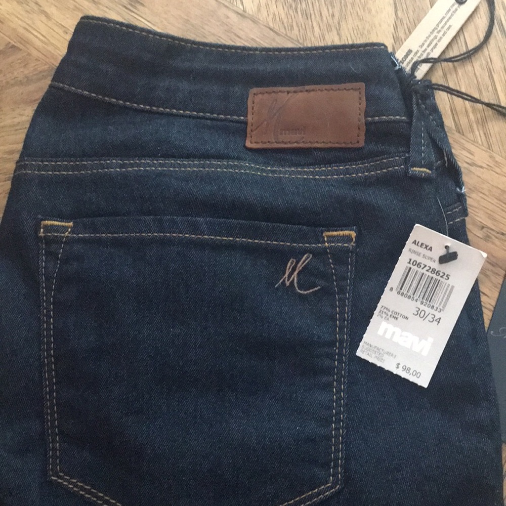 Mavi mid rise skinny jeans
